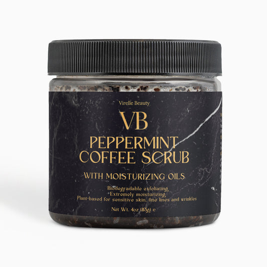 Peppermint Coffee Scrub